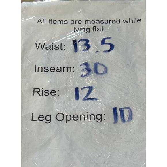 H&M Wide Leg Hi Waist Jeans Girls 20 Womens 2 Blue Denim Hippie‎ Festival - Picture 3 of 9